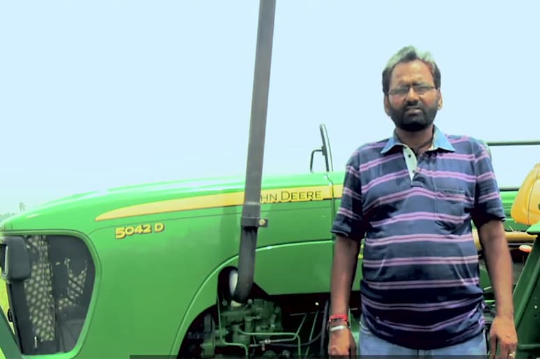 John Deere India Tractor , John Deere India Customers Testimonial , Voice of Customer , Front Profile